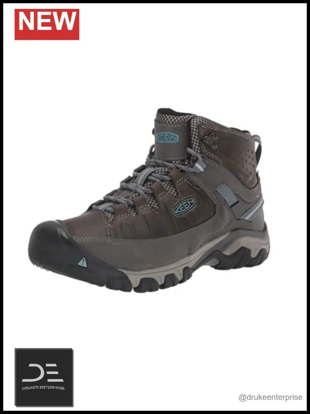 Waterproof Leather Mid Hiking Boots for Women